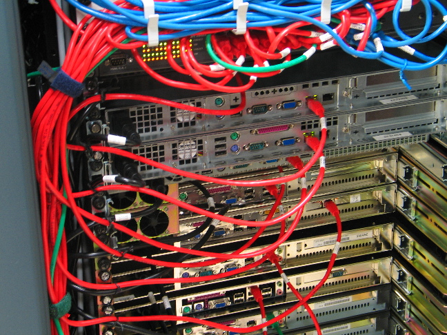 Structured colocation server cabling 
